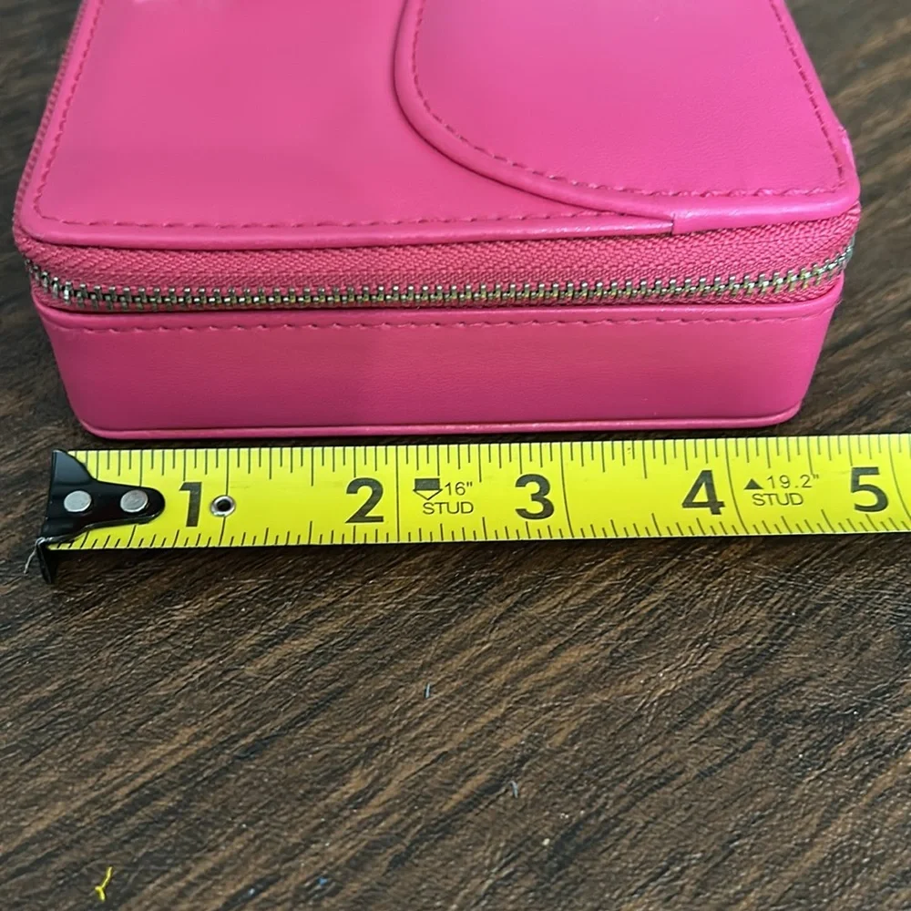 Dior pink vanity make-up case with mirror